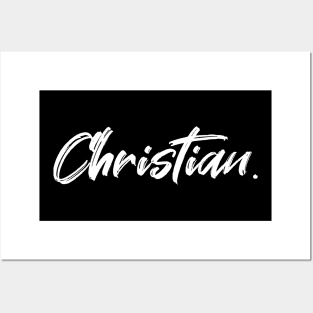 Name Christian Posters and Art